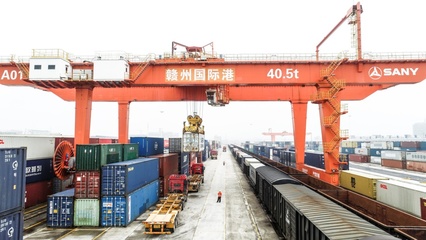 江西贛州港內貿和外貿箱量實現(xiàn)“雙增長”